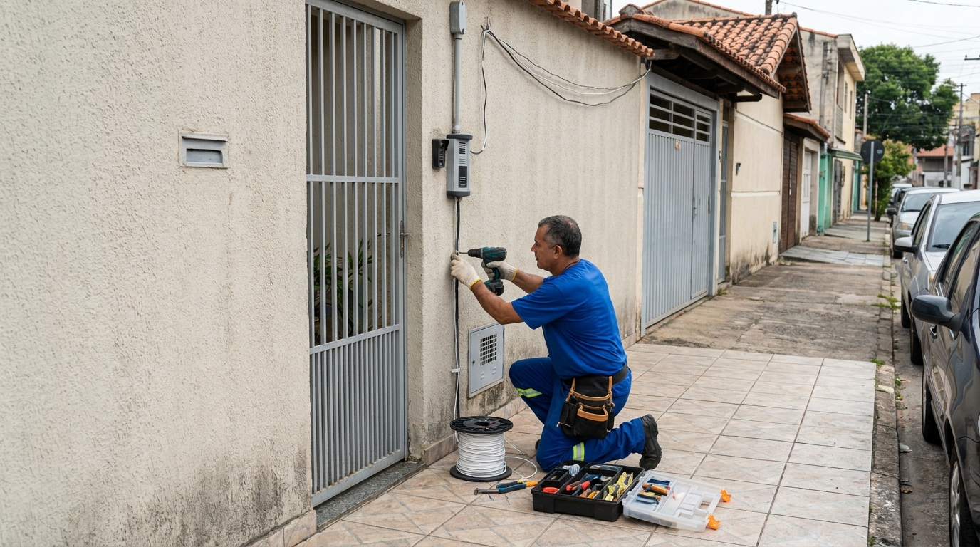 Instalação em Condomínios em Mogi das Cruzes‑SP