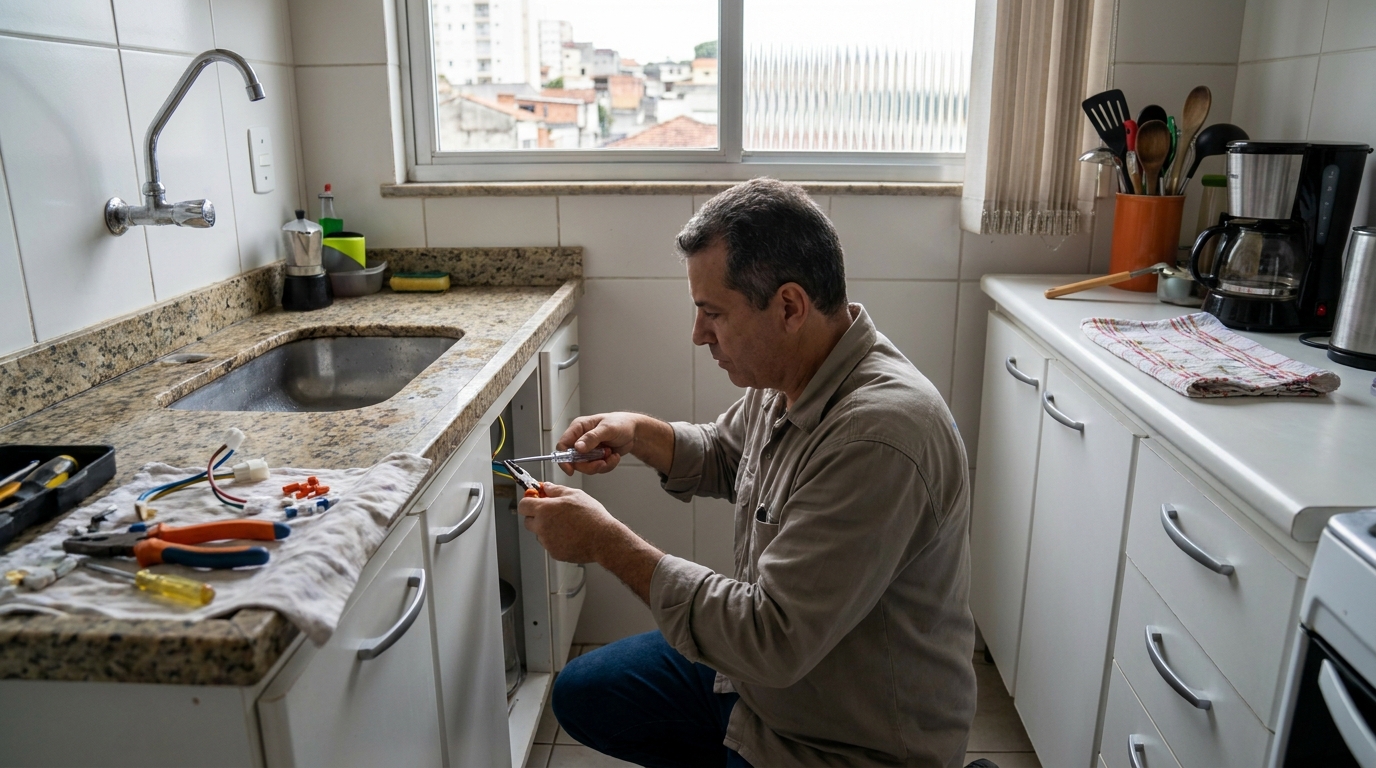 Troca de Torneira Elétrica em Mogi das Cruzes‑SP